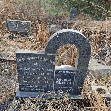 WESTWOOD Hayley Jane 1975-1976 :: WESTWOOD Paul Mark 1977-2011