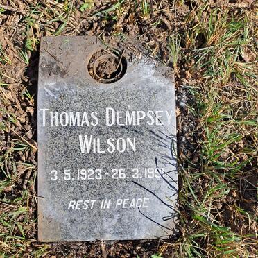 WILSON Thomas Dempsey 1923-1991