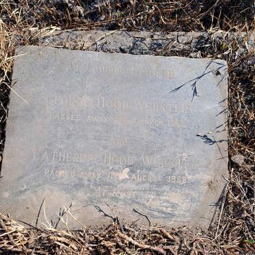 WEBSTER George, HOOD -1953 & Catherine -1968