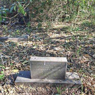 WALT Catharina Maria, van der 1891-1984