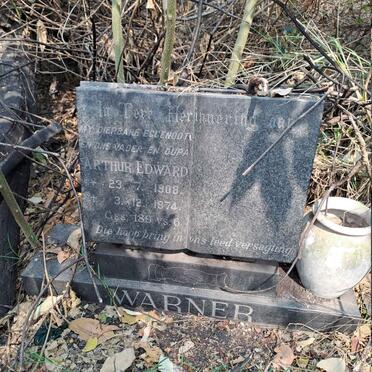 WARNER Arthur Edward 1908-1974