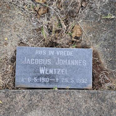 WENTZEL Jacobus Johannes 1910-1992