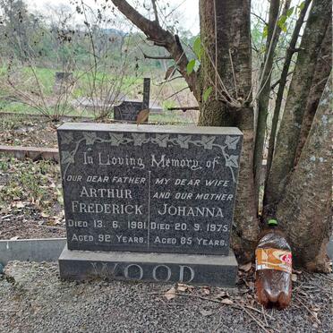 WOOD Arthur Frederick -1981 & Johanna -1975