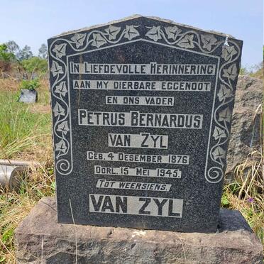 ZYL Petrus Bernardus, van 1876-1945
