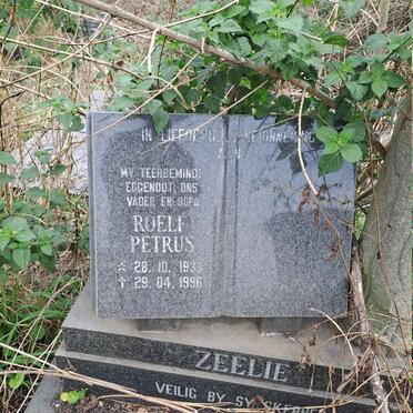ZEELIE Roelf Petrus 1933-1996