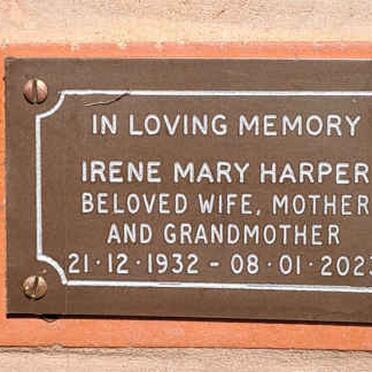 HARPER Irene Mary 1932-2023