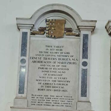 BURGES Ernest Travers 1851-1921