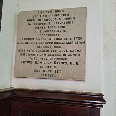 GREEN Jacobus :: BAYNES Arturo Hamilton