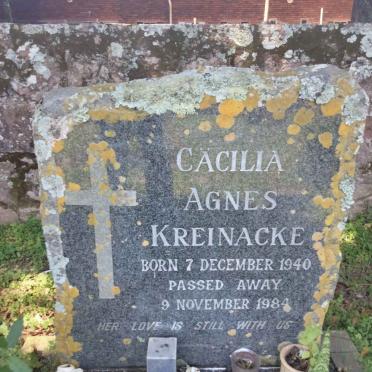 KREINACKE Cacilia Agnes 1940-1984