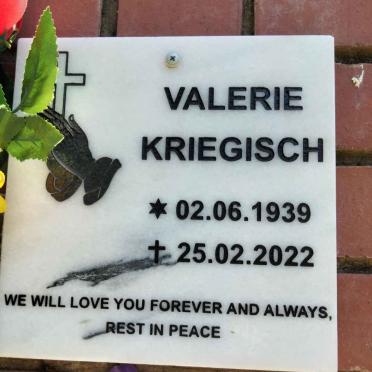 KRIEGISCH Valerie 1939-2022