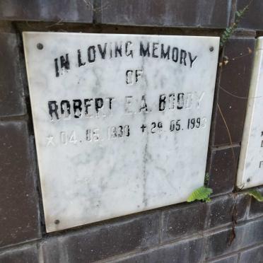 BODDY Robert E.A. 1930-1993