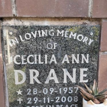 DRANE Cecilia Ann 1957-2008