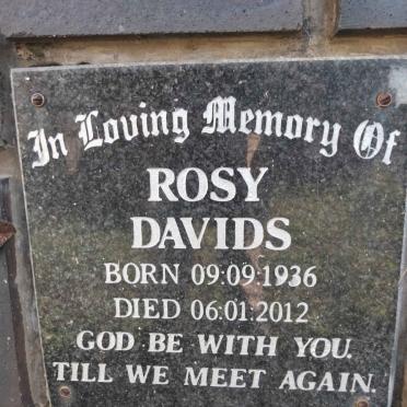DAVIDS Rosy 1936-2012