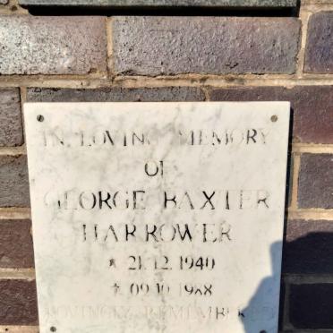 HARROWER George Baxter 1940-1988