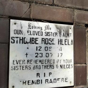 HLELA Sthombe Rose 1984-1997