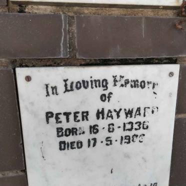 HAYWARD Peter 1936-1985