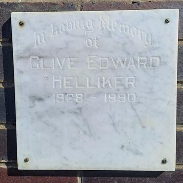 HELLIKER Clive Edward 1928-1990