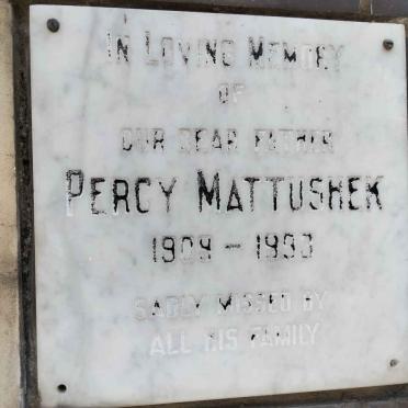 MATTUSHEK Percy 1909-1993