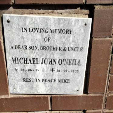 O'NEILL Michael John 1945-2005