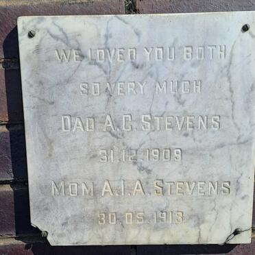 STEVENS A.C. -1908 & A.I.A. -1913