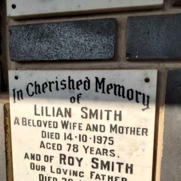 SMITH Roy -1977 &amp; Lilian -1975
