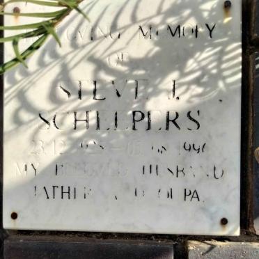 SCHEEPERS Steve J. 1925-1996