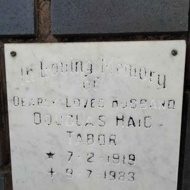 TABOR Douglas Haig 1919-1983