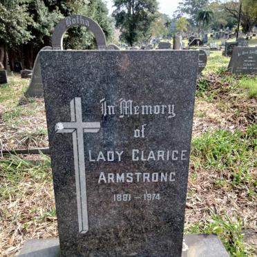 ARMSTRONG Clarice 1881-1974