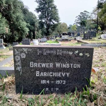 BARICHIEVY Brewer Winston 1914-1973