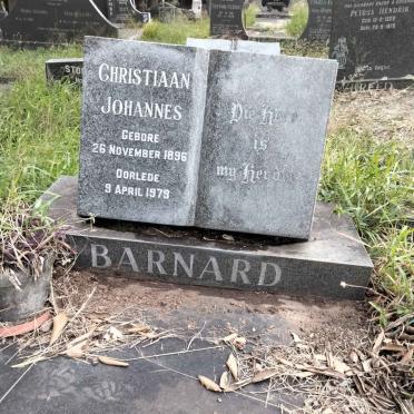 BARNARD Christiaan Johannes 1896-1979