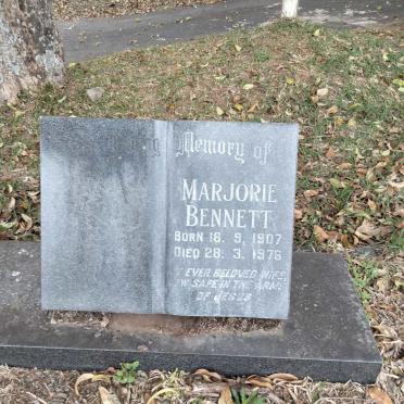 BENNETT Marjorie 1907-1976