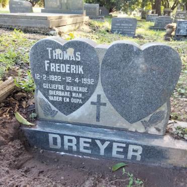 DREYER Thomas Frederik 1922-1992