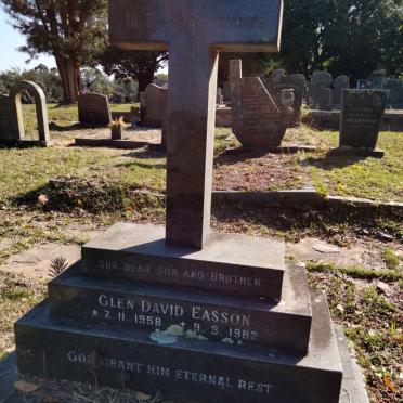 EASSON Glen David 1958-1982