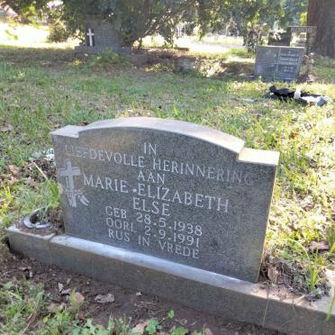 ELSE Marie Elizabeth 1938-1991