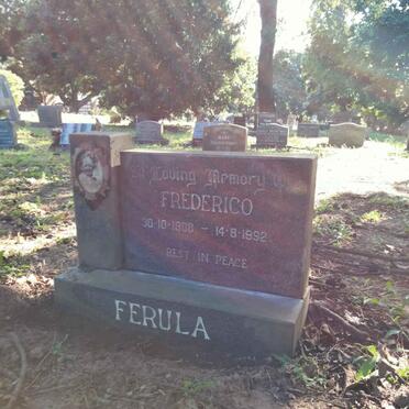 FERULA Frederico 1908-1992