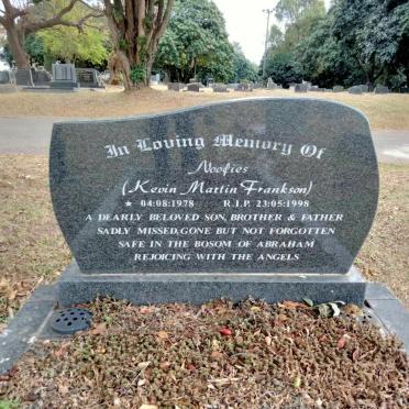 FRANKSON Kevin Martin 1978-1998