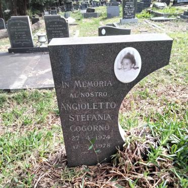 GOGORNO Angioletto Stefania 1974-1978