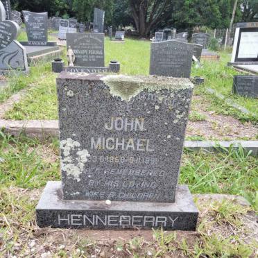 HENNEBERRY John Michael 1968-1991