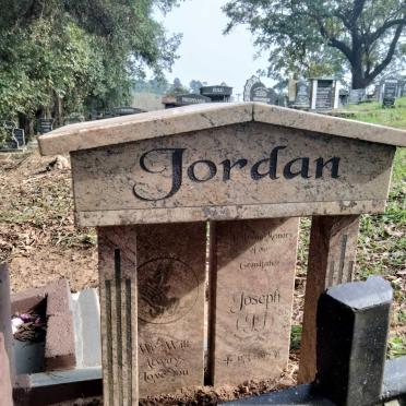 JORDAN Joseph -1973