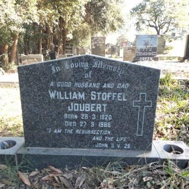 JOUBERT William Stoffel 1920-1986