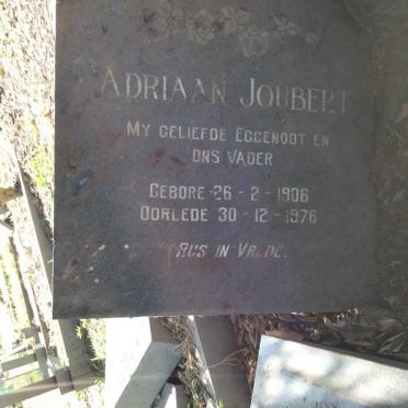 JOUBERT Adriaan 1906-1976