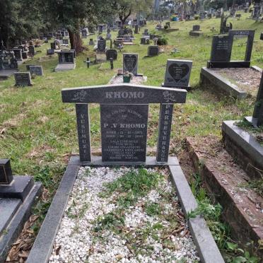 KHOMO P.V. 1972-2009