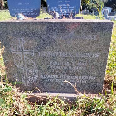 LEWIS Dorothy 1911-2003