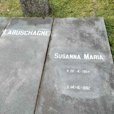 LABUSCHAGNE Susanna Maria 1904-1992