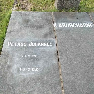 LABUSCHAGNE Petrus Johannes 1895-1952 &amp; Susanna Maria 1904-1992