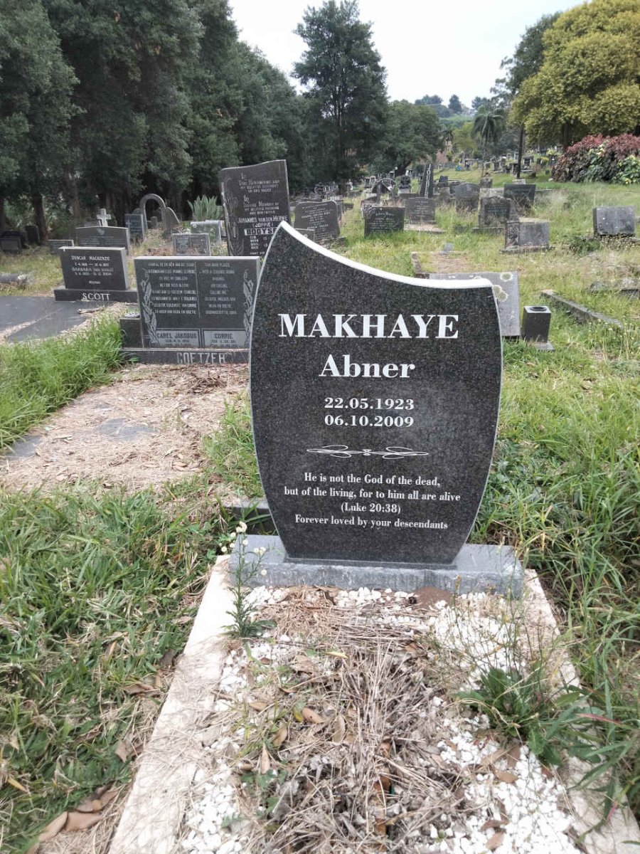 MAKHAYE Abner 1923-2009