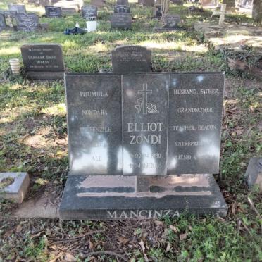 MANCINZA Elliot Zondi 1930-2005