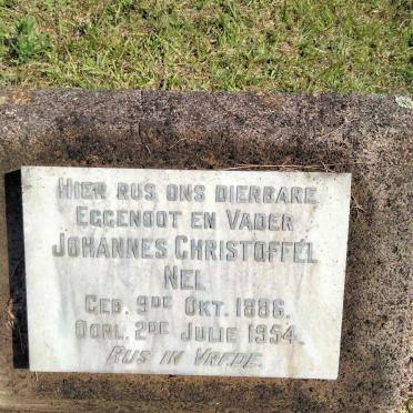 NEL Johannes Christoffel 1886-1954