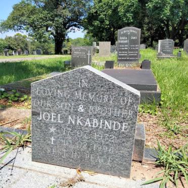 NKABINDE Joel 1972-1996