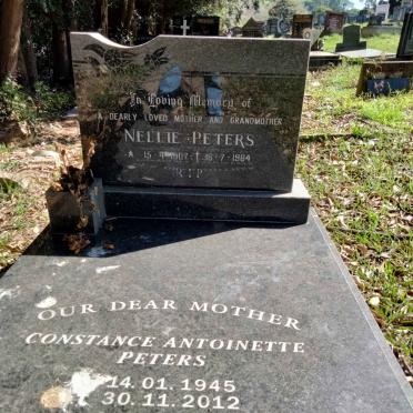 PETERS Nellie 1907-1984 :: PETER Constance Antoinette 1945-2012 :: ALEXANDER Ronlyn 1970-2016 